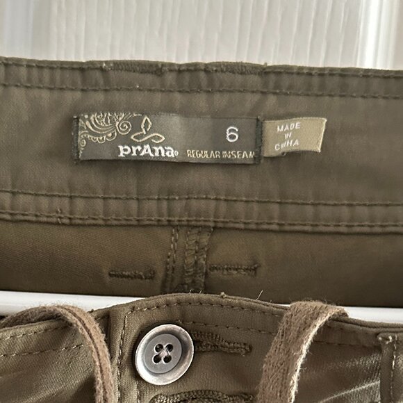 Prana Olive Green Women's Pants - Picture 2 of 8